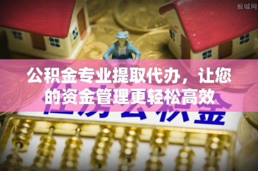 鄂城公积金专业提取代办，让您的资金管理更轻松高效